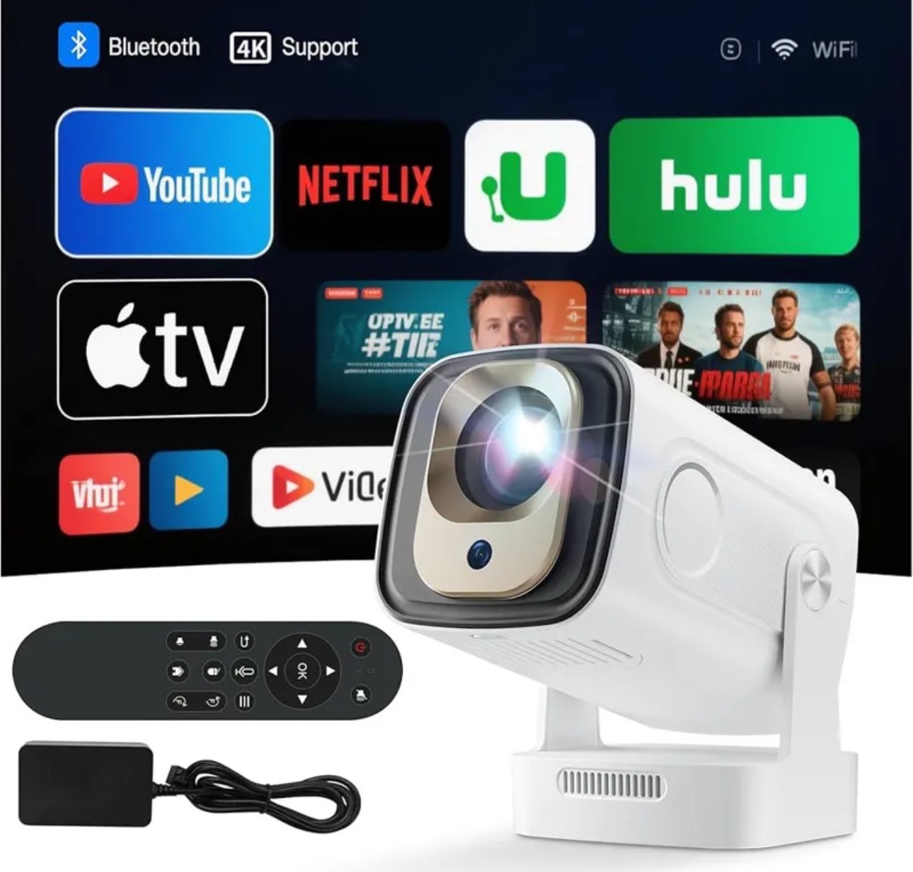 مینی پروژکتور 4K وایفا دار